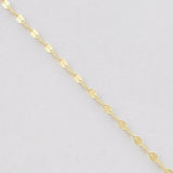 Cadena Flor Espejo 0.95g / 45cm / 1.6mm Oro Amarillo 18K