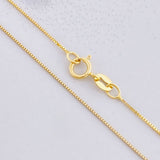 Cadena Veneciana 1.15g / 50cm / 0.9mm Oro Amarillo 18K