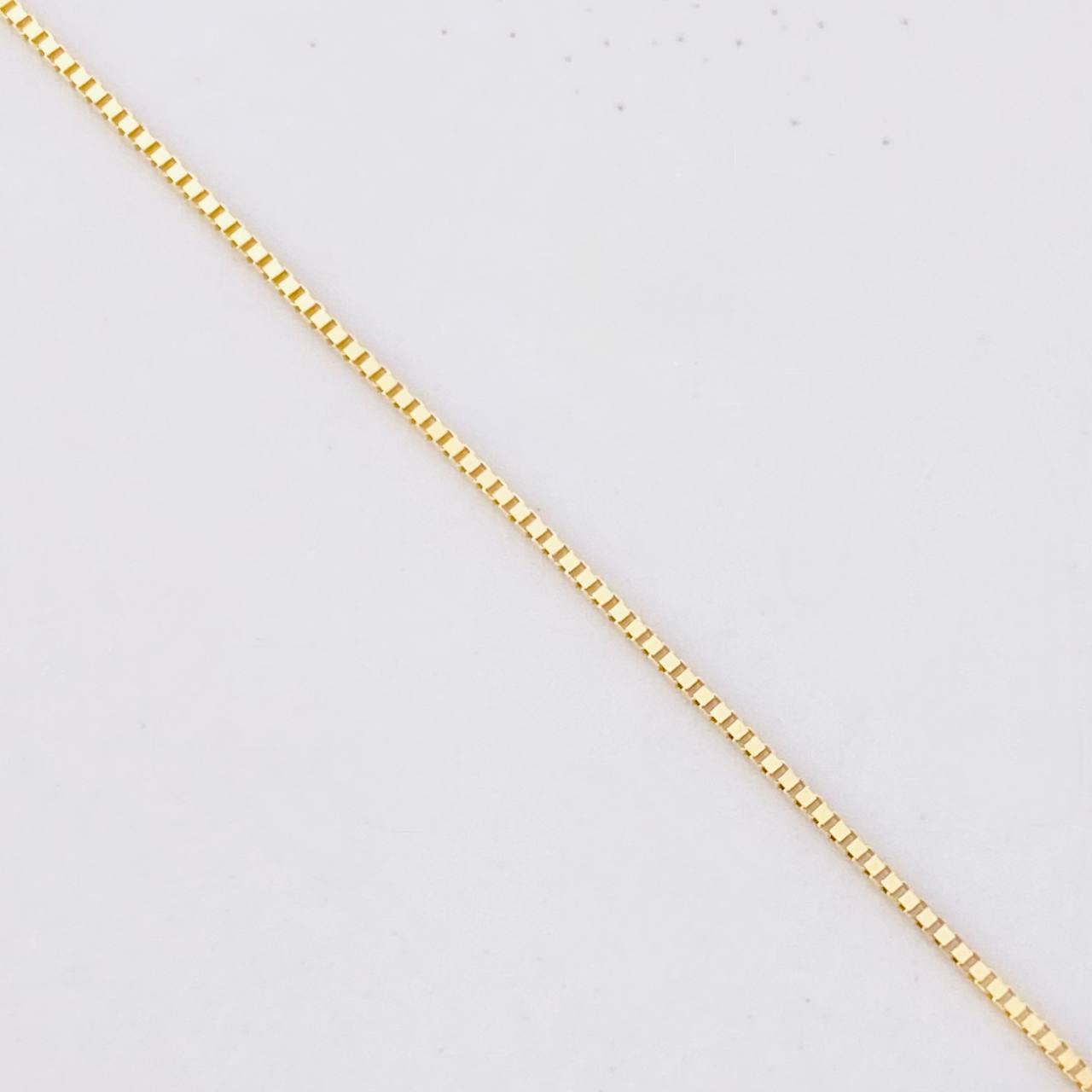 Cadena Veneciana 1.15g / 50cm / 0.9mm Oro Amarillo 18K