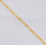 Pulso Figaro 0.6g / 18.1cm / 1.4mm Oro Amarillo 18K