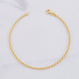 Pulso Rolo 0.95g / 18.2cm / 1.9mm Oro Amarillo 18K