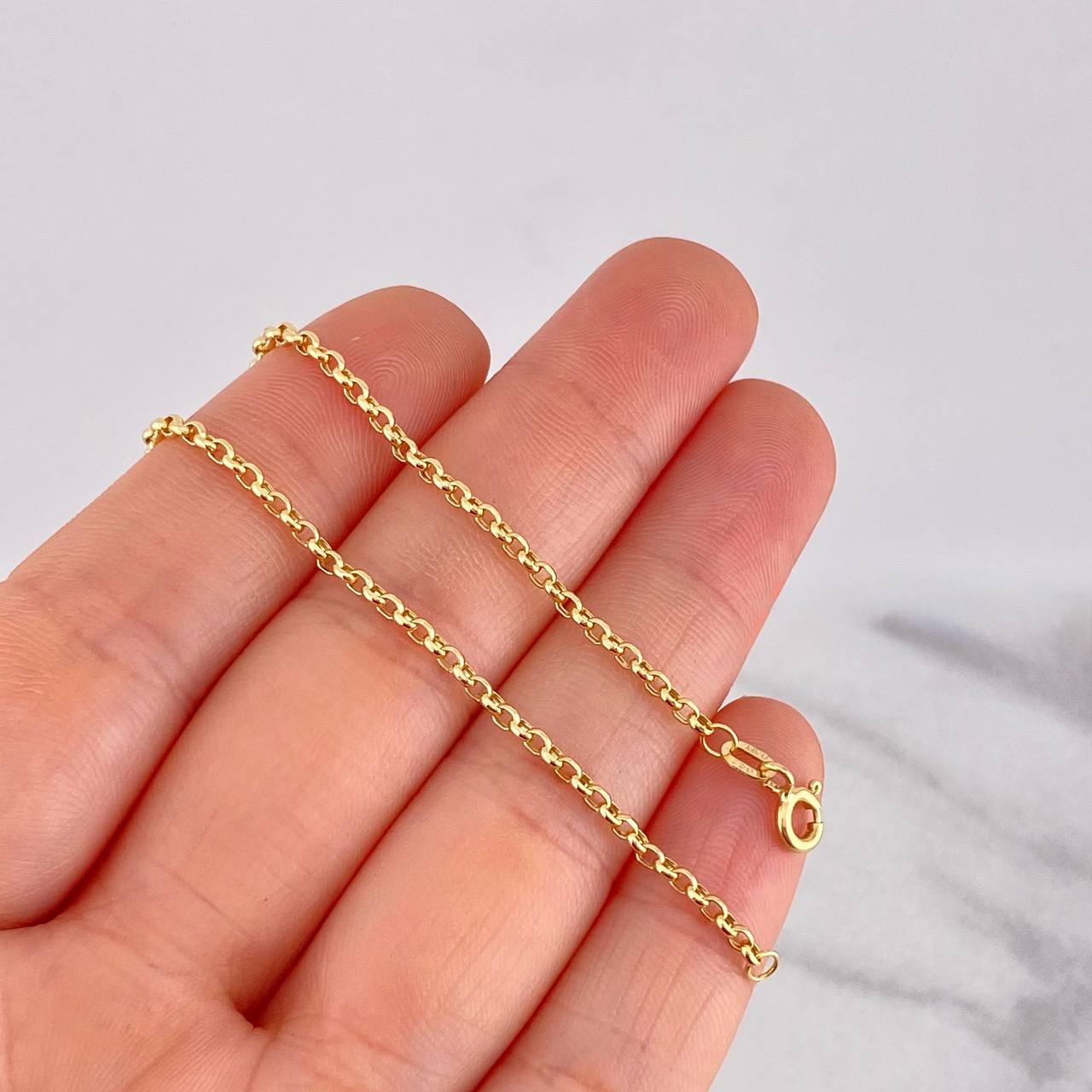 Pulso Rolo 0.95g / 17.9cm / 1.9mm Oro Amarillo 18K