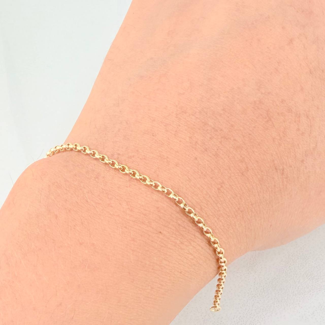 Pulso Rolo 0.95g / 18.2cm / 1.9mm Oro Amarillo 18K