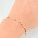 Pulso Rolo 0.95g / 18.2cm / 1.9mm Oro Amarillo 18K