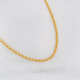 Cadena Lazo 3.2 g / 61 cm / 2.1 mm Oro Amarillo 18K