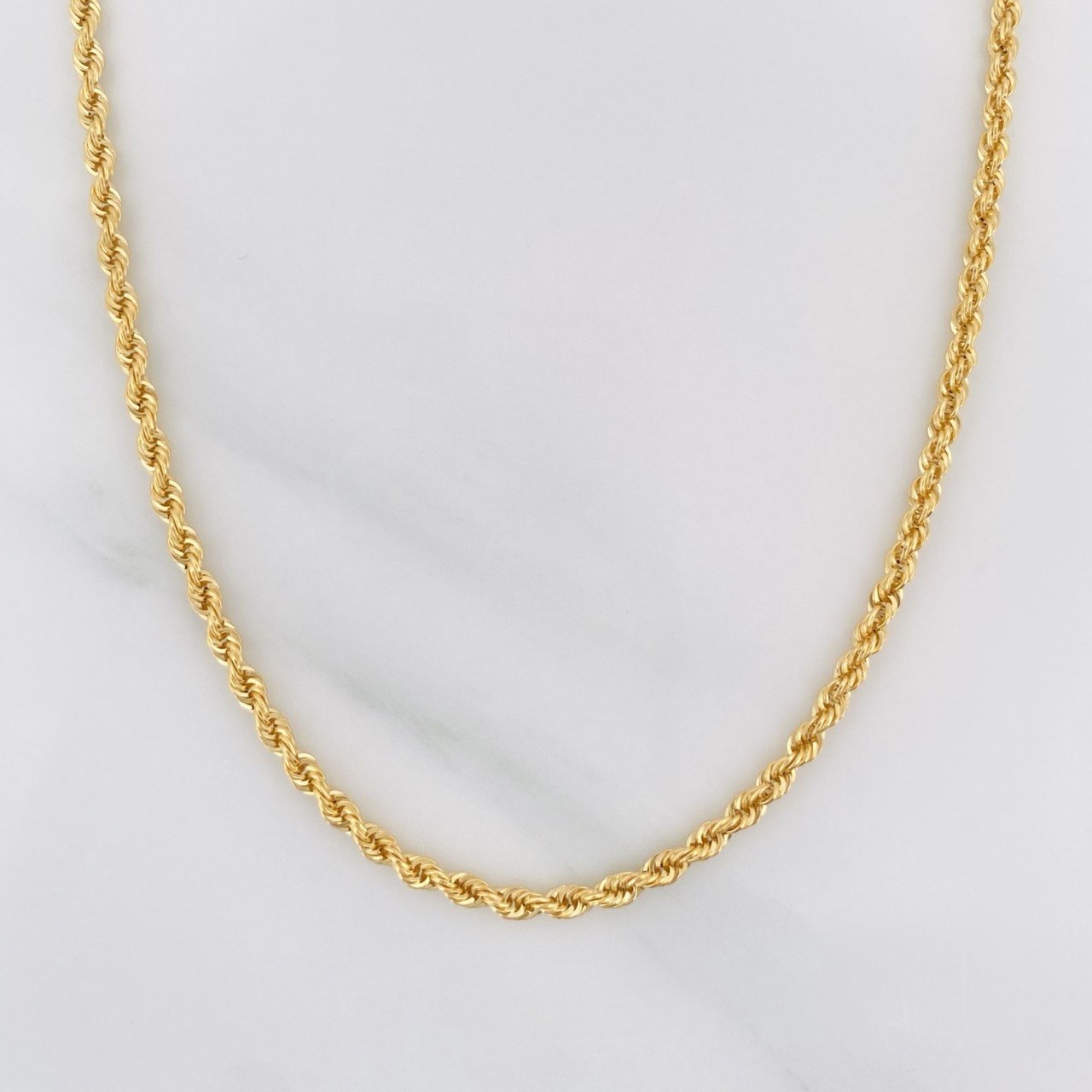 Cadena Lazo 3.2 g / 61 cm / 2.1 mm Oro Amarillo 18K