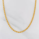 Cadena Lazo 3.2 g / 61 cm / 2.1 mm Oro Amarillo 18K