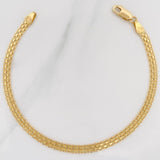 Pulso Chino 3.2 g / 19 cm / 4.25 mm Oro Amarillo 18K