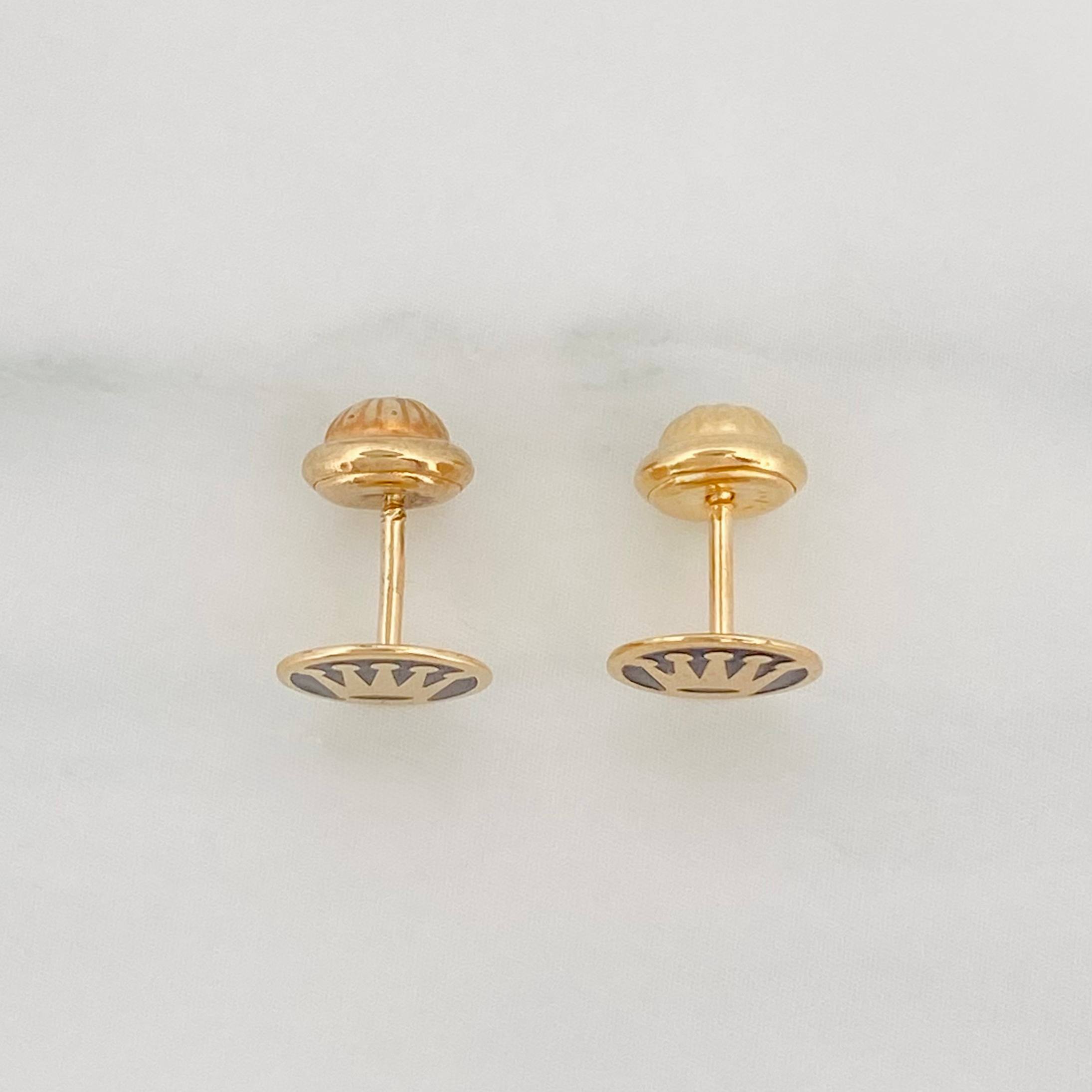 Topos Corona 0.85g / 7mm Oro Amarillo 18K