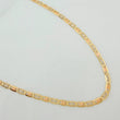 Cadena Escalera Plana Diamantada 3.8 g / 45.4 cm / 2.15 mm Tres Oros 18K