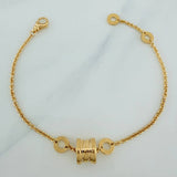 Pulso Cilindro Aros Bv 7.05 g / 18.5 cm / 1.75 mm Oro Amarillo 18K