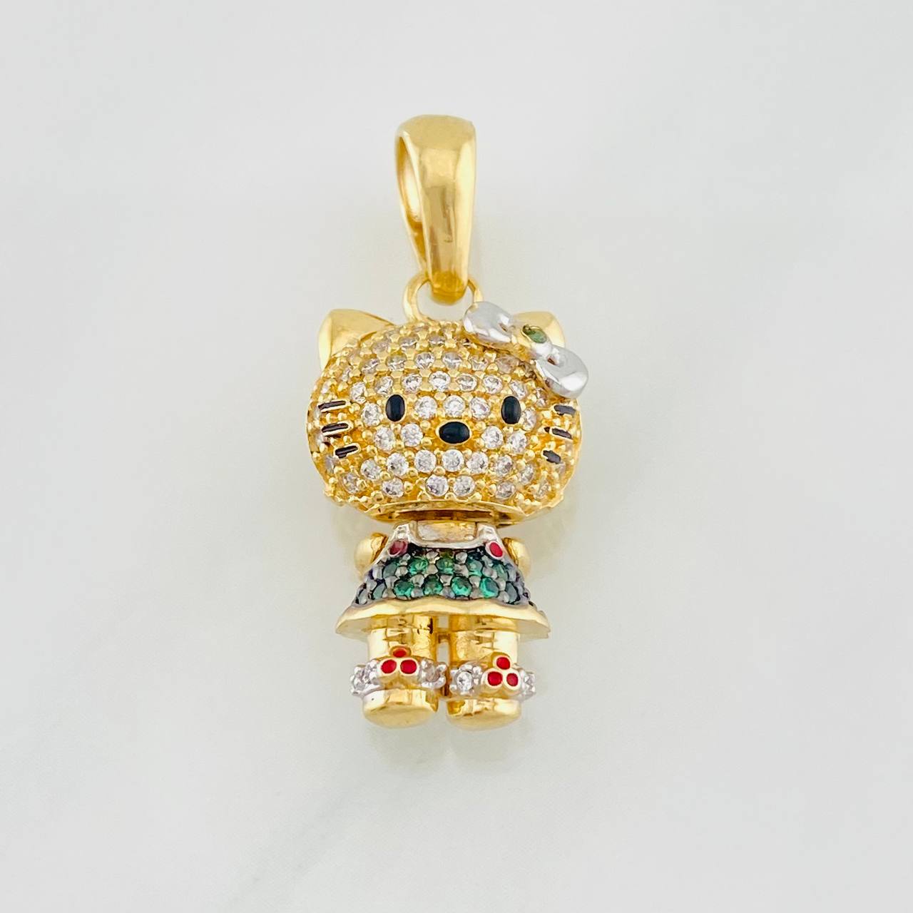 Dije Gatita 4.85g / 2.5cm Tres Oros  18K