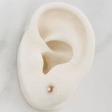 Topos Punto Diamante 0.06 Pts 0.5 g / 1.9 mm Oro Amarillo 18K
