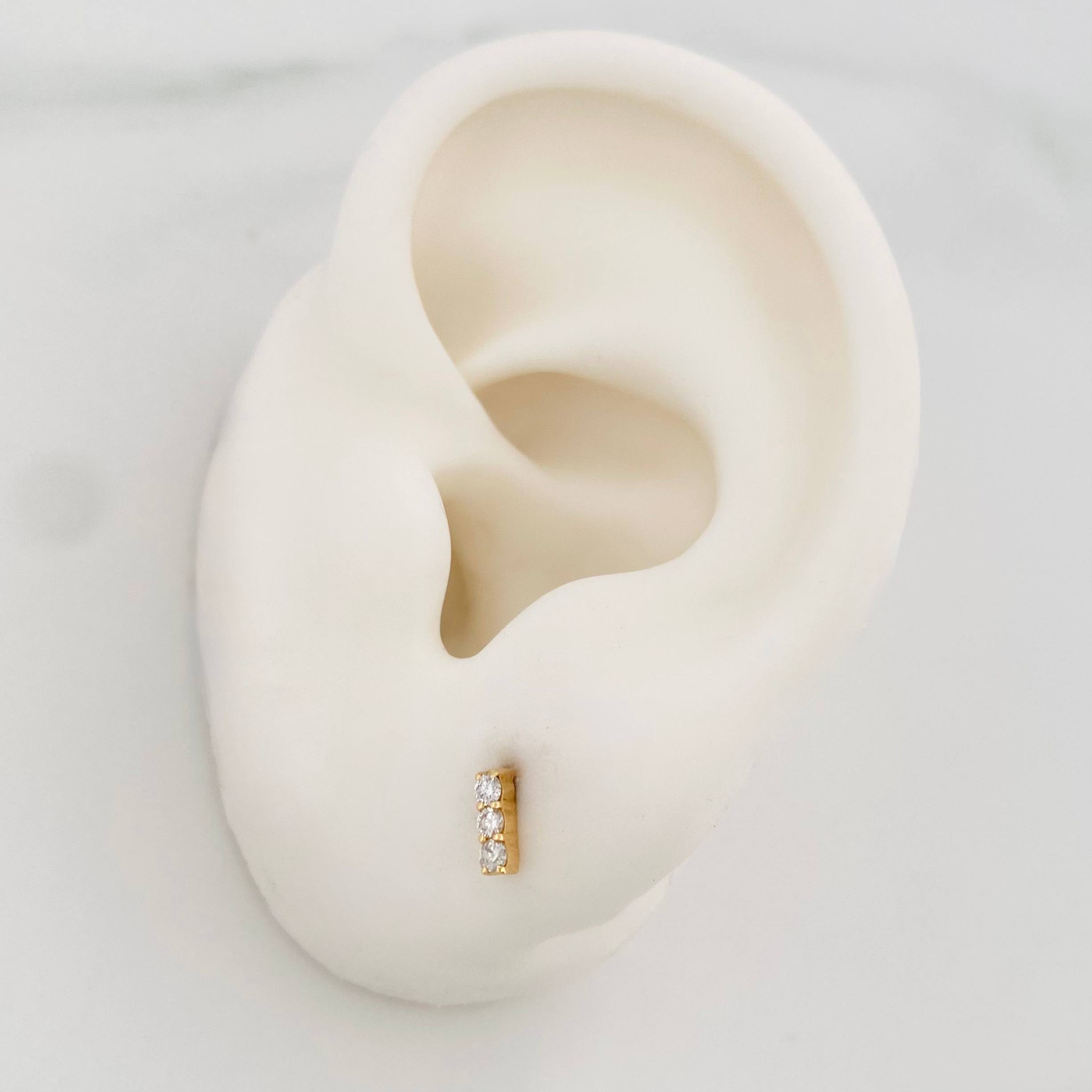 Topos Semaforo Diamantes 13 Pts 0.7 g / 5.6 mm Oro Amarillo 18K