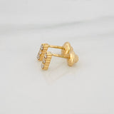 Topos Semaforo Diamantes 13 Pts 0.7 g / 5.6 mm Oro Amarillo 18K