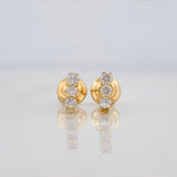 Topos Semaforo Diamantes 13 Pts 0.7 g / 5.6 mm Oro Amarillo 18K