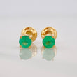 Topos Cuadro Esmeraldas 29 Pts 0.75 g / 3 mm Oro Amarillo 18K