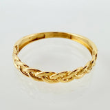 Anillo Cubano 1.6gr / T8 / Oro Amarillo 18K ©