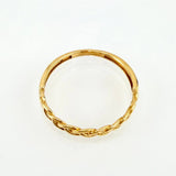 Anillo Cubano 1.35gr / T5 1/2 / Oro Amarillo 18K