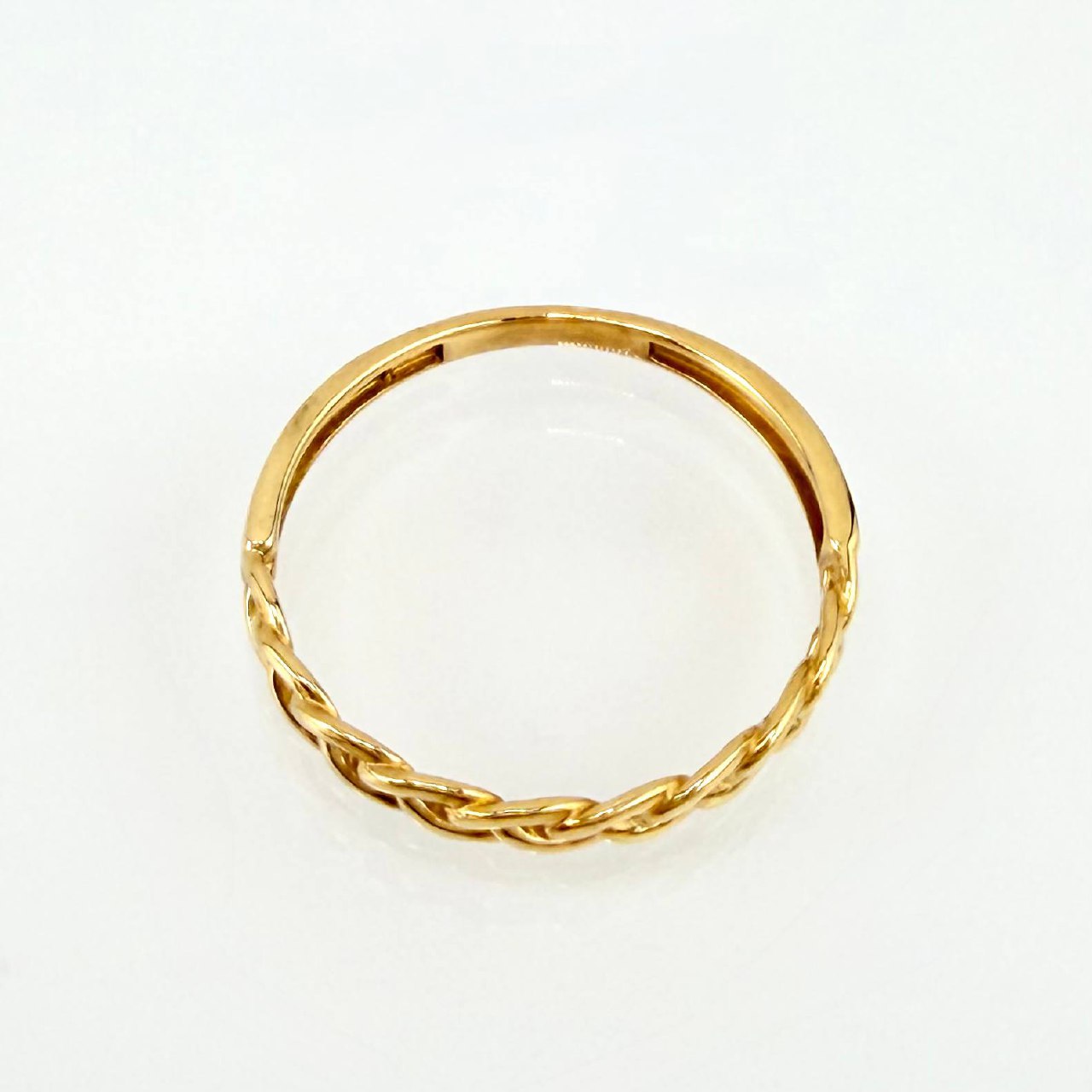 Anillo Cubano 1.35gr / T6 1/4 / Oro Amarillo 18K