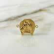 Herraje Herradura de Caballo 2.1gr / 2.5cm / Mate  Oro Amarillo