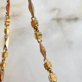Cadena Rustica Española 16.95gr / 65cm / 4mm Tres Oros