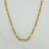 Cadena Figaro 4.25g / 60.05cm / 3.81mm Oro Amarillo 18K