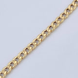 Pulso Cubana 2.3gr / 2.3cm / Oro Amarillo +1 18K &