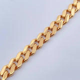 Pulso Cubana 20.4gr / 20cm / Oro Amarillo +1 18K $