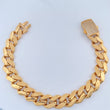 Pulso Cubana 20.4gr / 20cm / Oro Amarillo +1 18K $
