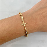 Pulso GC Cruz 4.15gr / 19cm / 4.7mm Oro Amarillo©