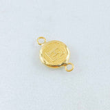 Herraje Letra E 0.4gr / 1.5cm / Oro Amarillo 18K ©
