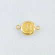 Herraje Letra D 0.4gr / 1.5cm / Oro Amarillo 18K ©