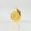 Dije Letra C 0.4gr / 1.5cm / Oro Amarillo 18K *