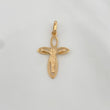 Dije Cruz Cristo 1 g / 2.6 cm Oro Amarillo 18K