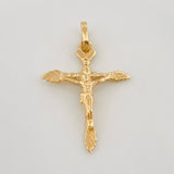 Dije Cruz Cristo 1.4 g / 2.7 cm Oro Amarillo 18K
