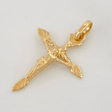 Dije Cruz Cristo 1.4 g / 2.7 cm Oro Amarillo 18K