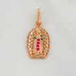 Dije Virgen Guadalupe 1.2 g / 2.1 cm Oro Rosa 18K