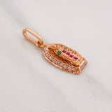 Dije Virgen Guadalupe 1.2 g / 2.1 cm Oro Rosa 18K