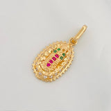 Dije Virgen Guadalupe 1.45 g / 2.3 cm Oro Amarillo 18K