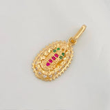 Dije Virgen de Guadalupe 1.45g / 2.3cm Oro Amarillo 18K