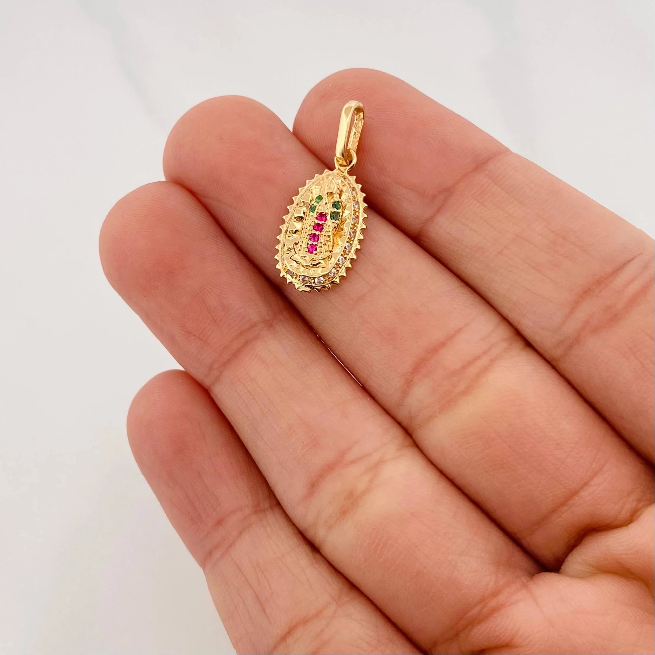 Dije Virgen de Guadalupe 1.45g / 2.3cm Oro Amarillo 18K