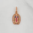 Dije Virgen Guadalupe 1.2 g / 2.1 cm Oro Rosa 18K