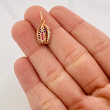 Dije Virgen Guadalupe 1.2 g / 2.1 cm Oro Rosa 18K