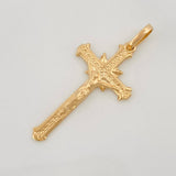Dije Cruz Cristo 1.4 g / 3.1 cm Oro Amarillo 18K