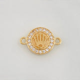 Herraje Corona 1.8 g / 1.7 cm Oro Amarillo 18K