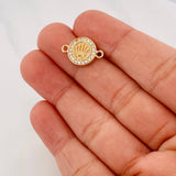 Herraje Corona 1.8 g / 1.7 cm Oro Amarillo 18K