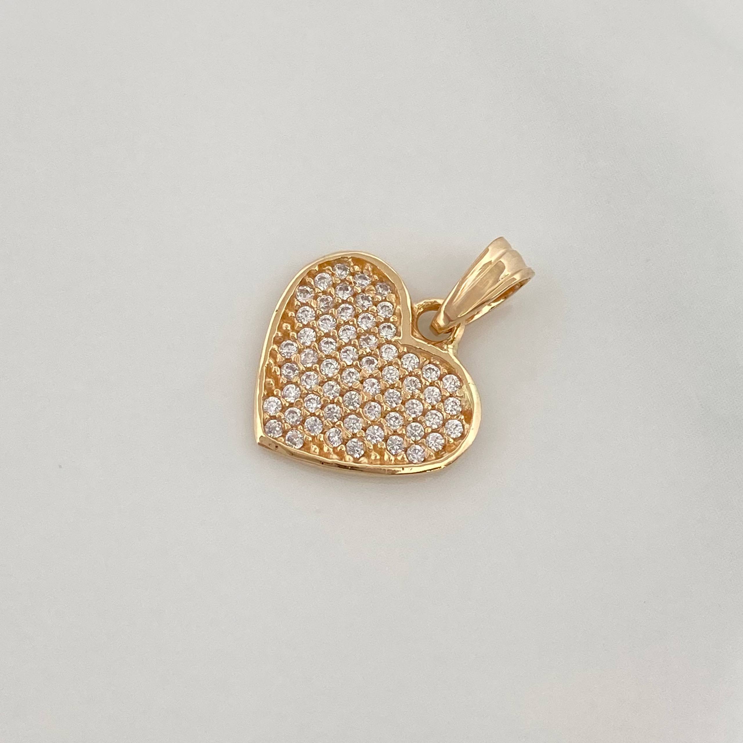 Dije Corazón 1.2 g / 1.7 cm Oro Amarillo 18K