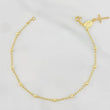 Pulso Denario Virgen Milagrosa 2.4 g / 20.7 cm / 2.7 mm Oro Amarillo 18K