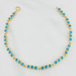 Pulso Tennis Circulos 8.25 g / 19.7 cm / 4.2 mm Oro Amarillo 18K